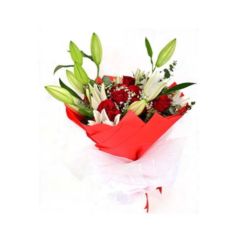 Roses and Lilies Bouquet