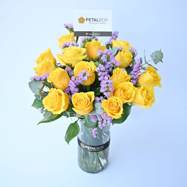 Sunlit Serenade Vase