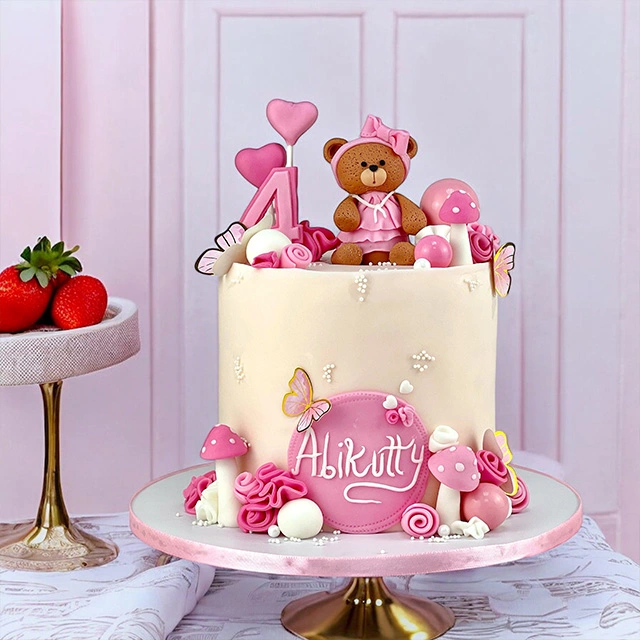 Teddy-Girl-Cake