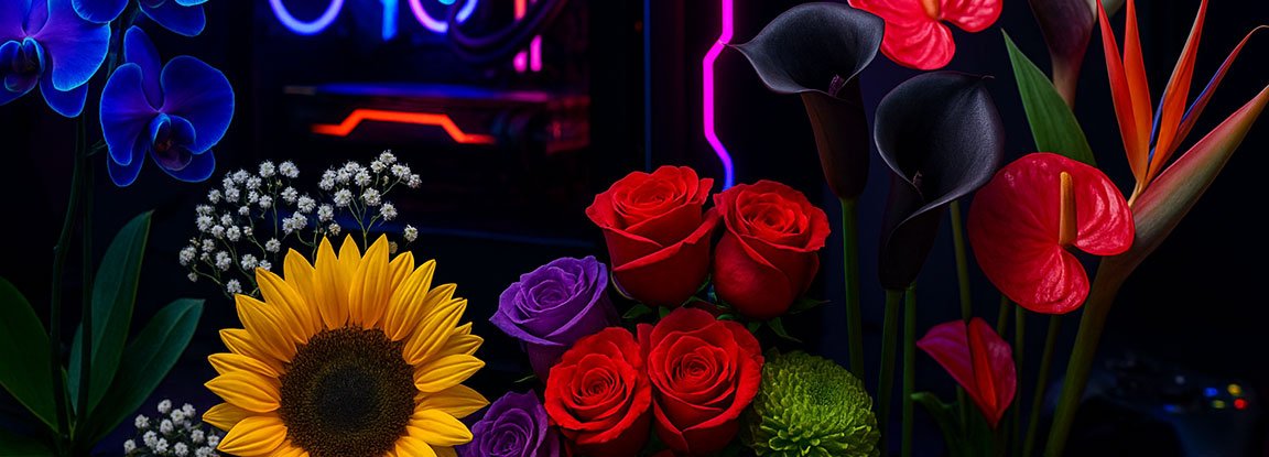 The-Best-Flowers-for-a-Gaming-Event