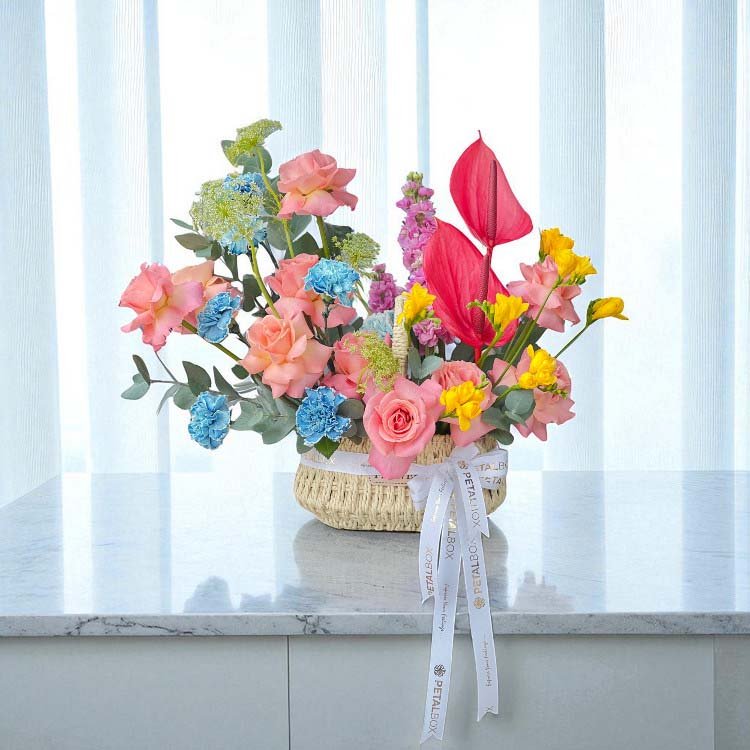 Petal Symphony Basket